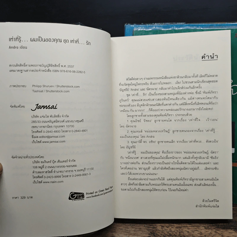 เท่าที่...รัก Box Set 3 เล่ม - ฉัตรฉาย, Andra รูปที่ 7