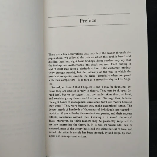In Search of Excellence - Thomas J. Peters, Robert H. Waterman Jr. รูปที่ 8