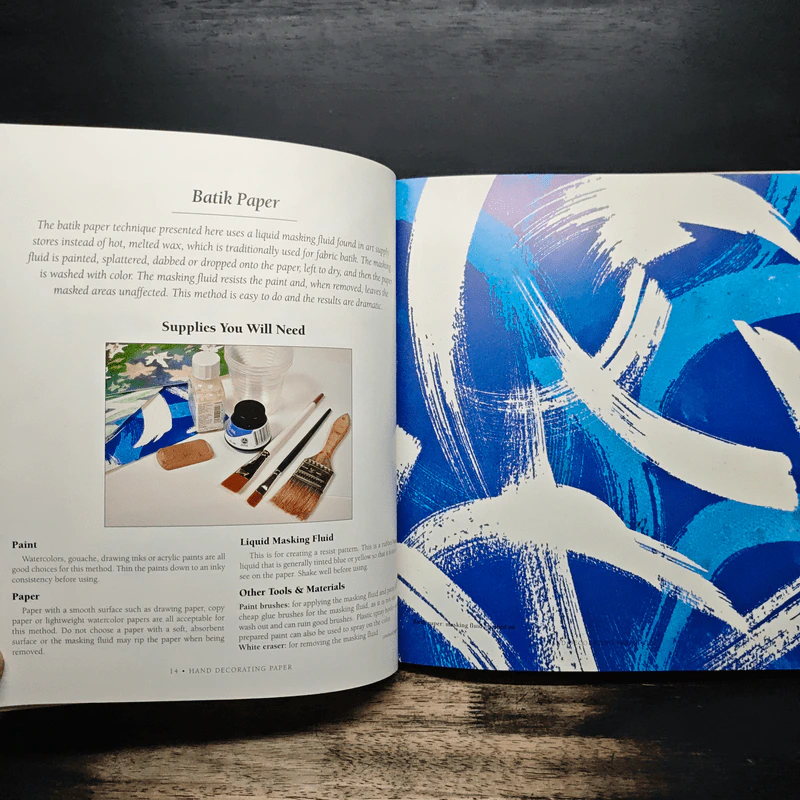 Hand Decorating Paper - Marie Browning รูปที่ 9