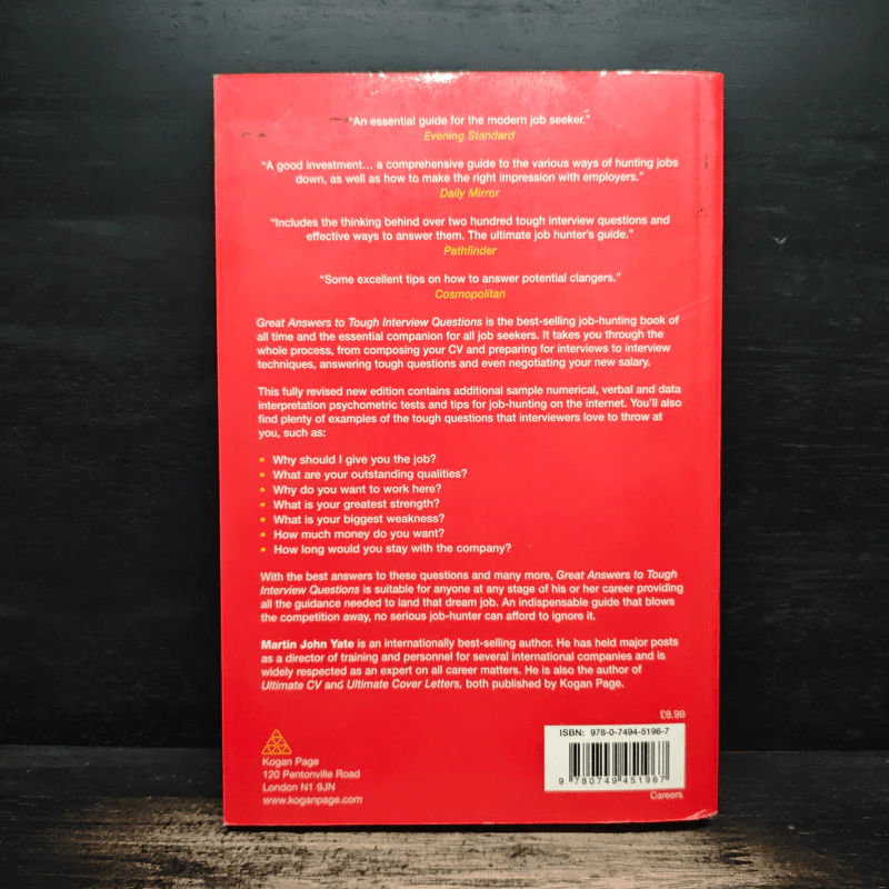 Great Answers to Tough Interview Questions - Martin John Yate รูปที่ 2