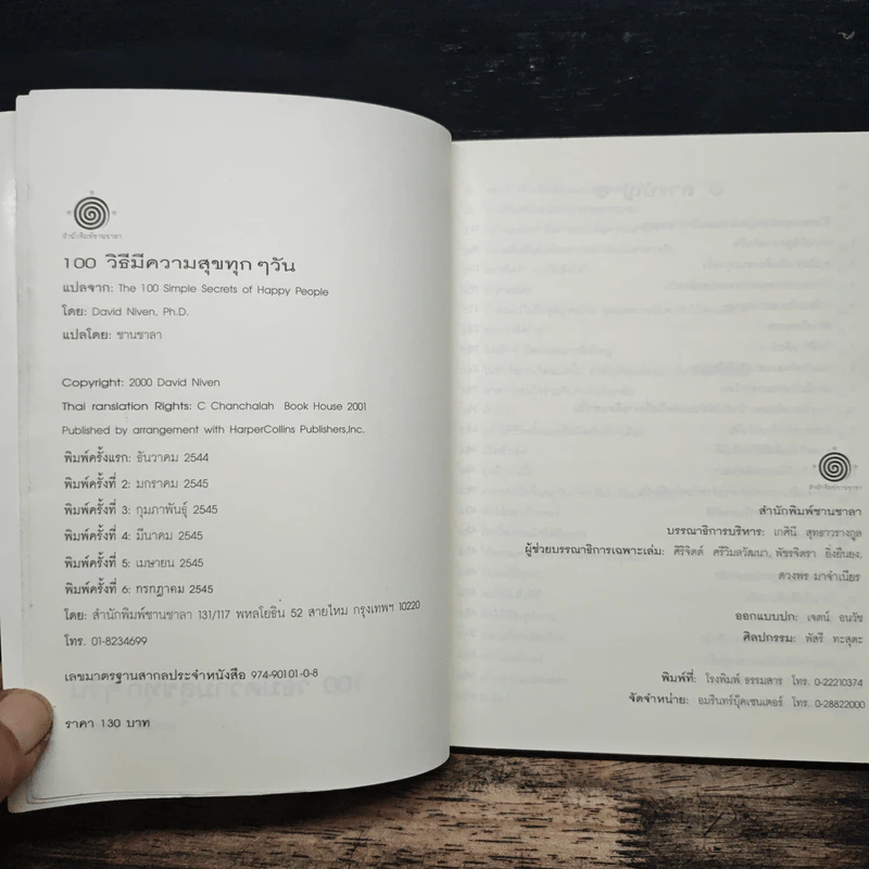 100 วิธีมีความสุขทุกๆวัน - ดร.เดวิด ไนเวน, ชานชาลา รูปที่ 6