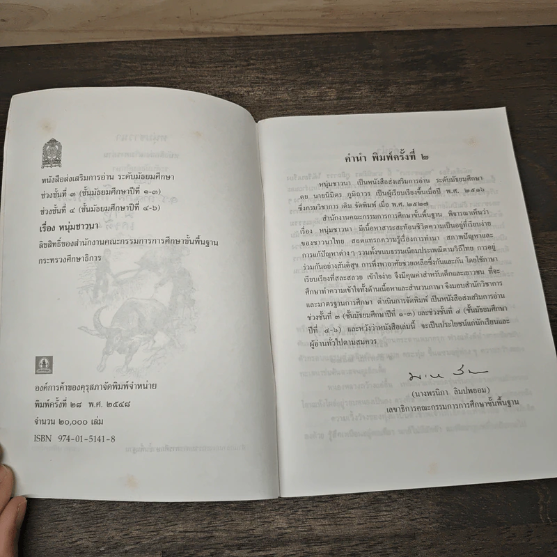 หนุ่มชาวนา หนังสือส่งเสริมการอ่าน ระดับมัธยมศึกษา รูปที่ 7