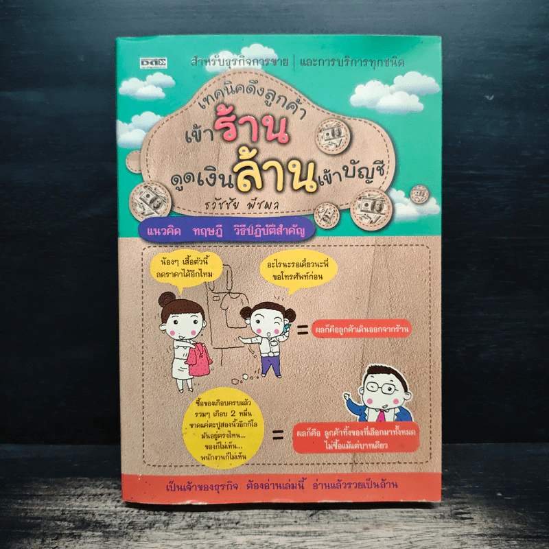 เทคนิคดึงลูกค้าเข้าร้านดูดเงินล้านเข้าบัญชี - ธวัชชัย พืชผล รูปที่ 1