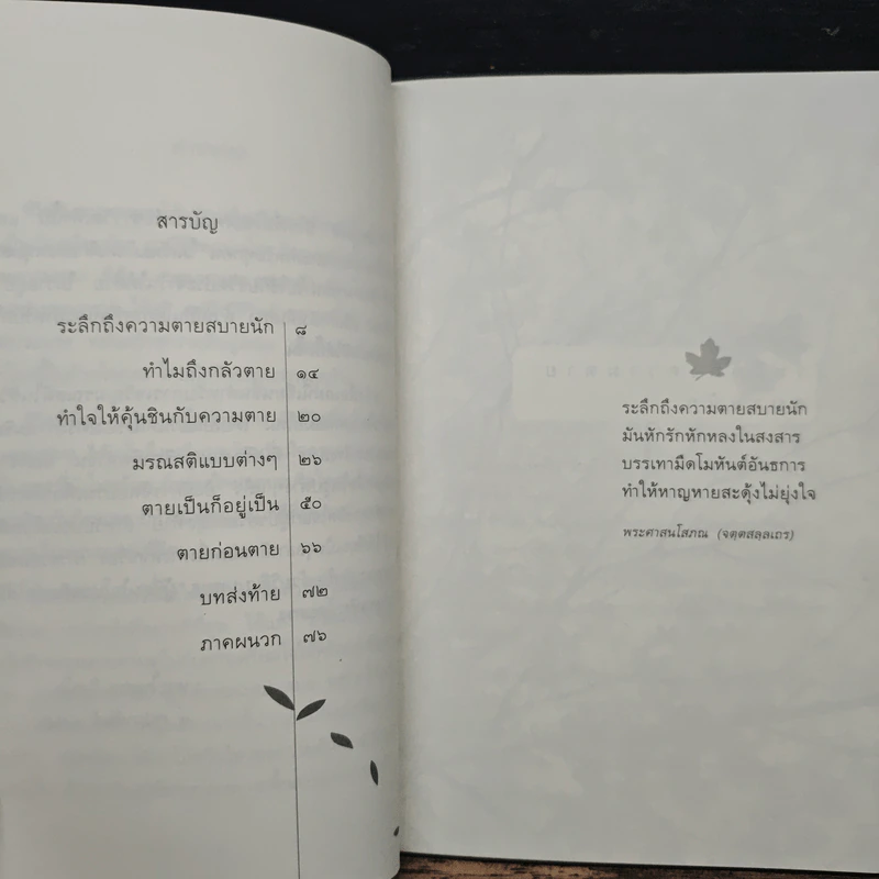 ระลึกถึงความตายสบายนัก การเจริญมรณสติในชีวิตประจำวัน - พระไพศาล วิสาโล รูปที่ 7