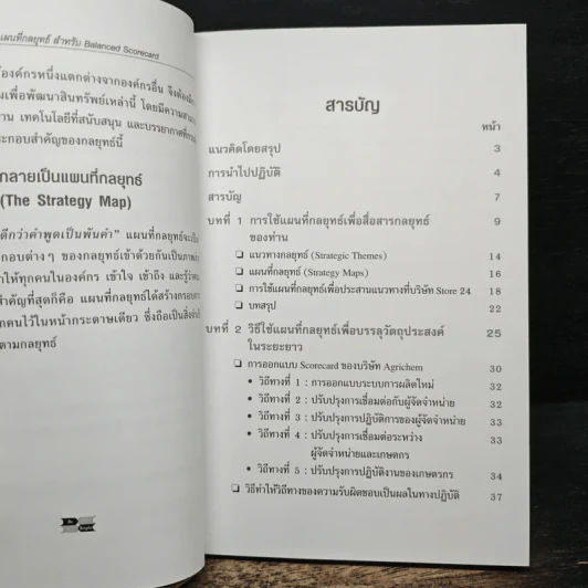 Strategy Maps การทำแผนที่กลยุทธ์ สำหรับ Balanced Scorecard - David P. Norton, Francis J. Gouillart รูปที่ 7