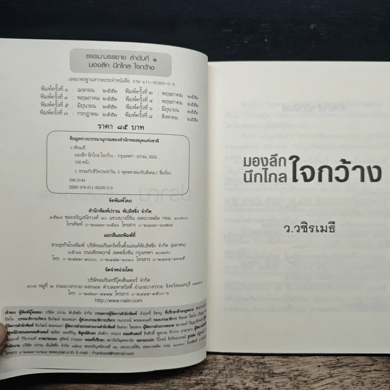 มองลึก นึกไกล ใจกว้าง - ว.วชิรเมธี รูปที่ 6