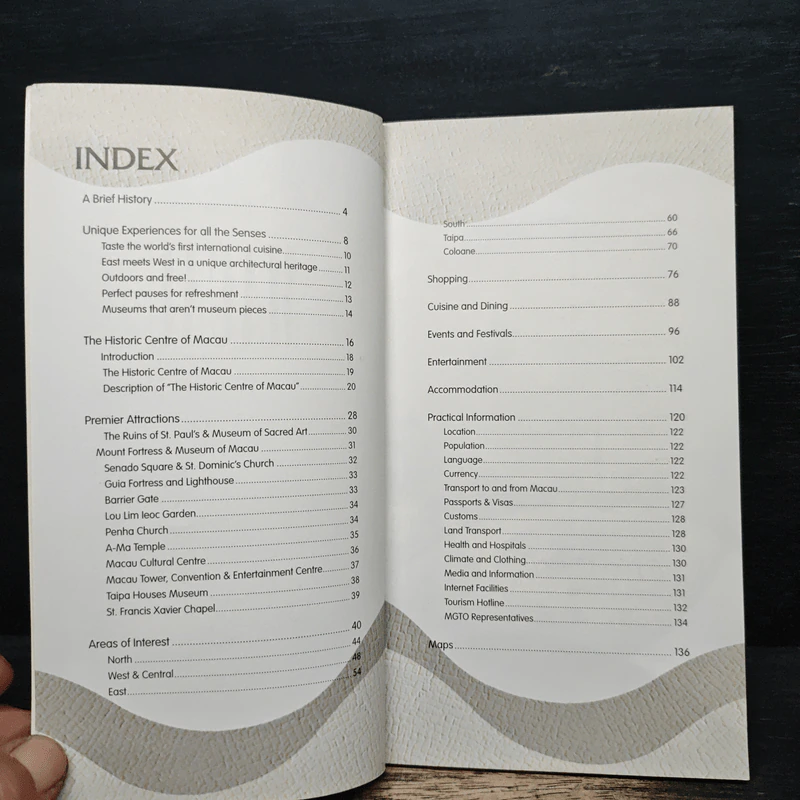 Macau Guide Book รูปที่ 6