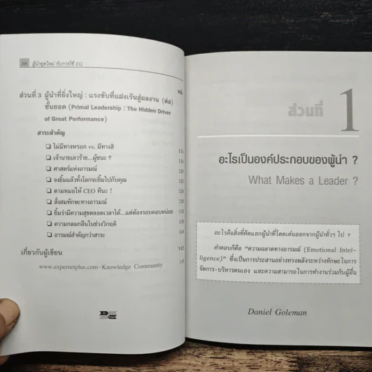 ผู้นำที่ยิ่งใหญ่...ฉลาดใช้ EQ - แดเนียล โกลแมน รูปที่ 8