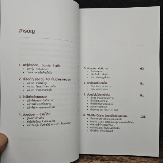 พลังชีวิต 40 Up คู่มือเพิ่มพลังกาย-ใจ - พรดี จันทรเวชชสมาน รูปที่ 7