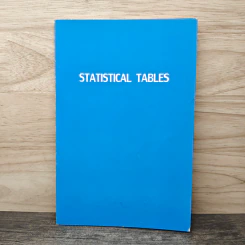 Statistical Tables