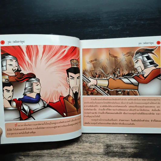 ชุดสามก๊ก จูล่ง (ฉบับการ์ตูน) รูปที่ 7
