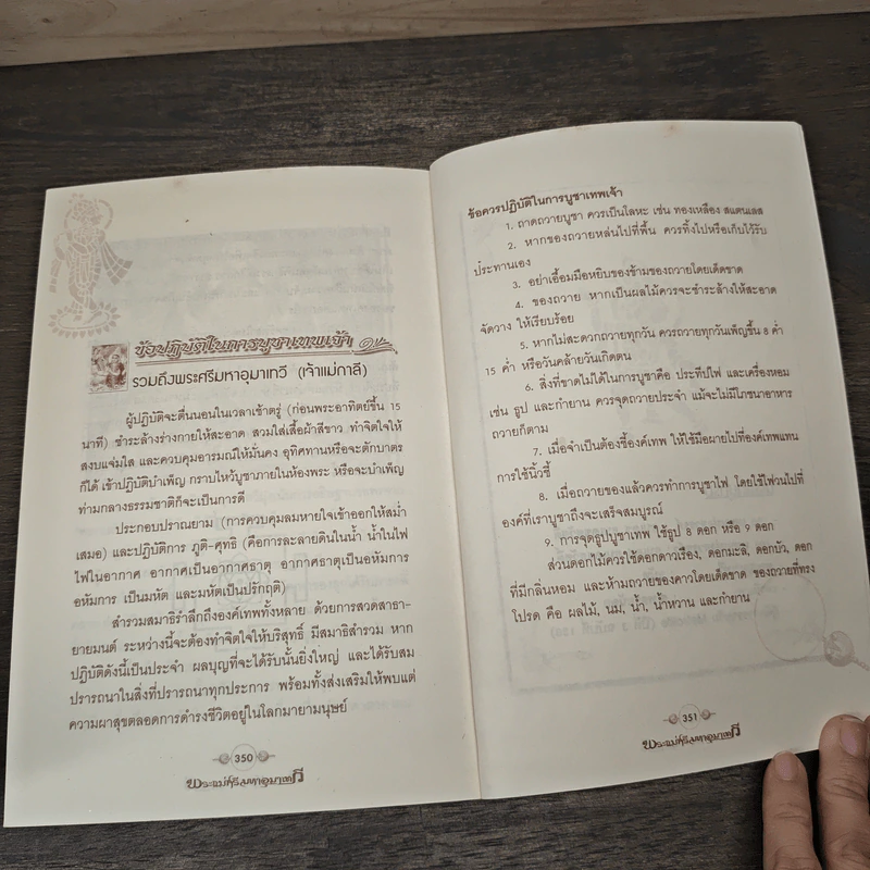 พระแม่ศรีมหาอุมาเทวี เทพสตรีผู้เป็นแม่ เทวีแห่งความการุณย์ รูปที่ 9