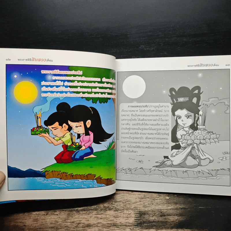 พระราชพิธีสิบสองเดือน (ฉบับการ์ตูน) รูปที่ 8