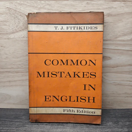 Common Mistakes in English Fifth Edition - T.J.Fitikides รูปที่ 1