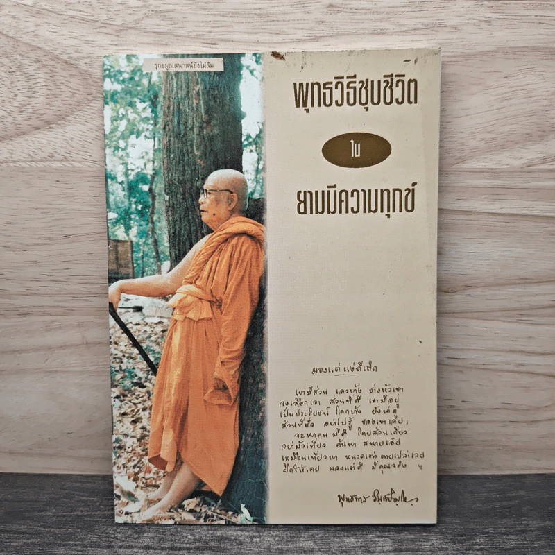 พุทธวิธีชุบชีวิตในยามมีความทุกข์ - พุทธทาสภิกขุ รูปที่ 1