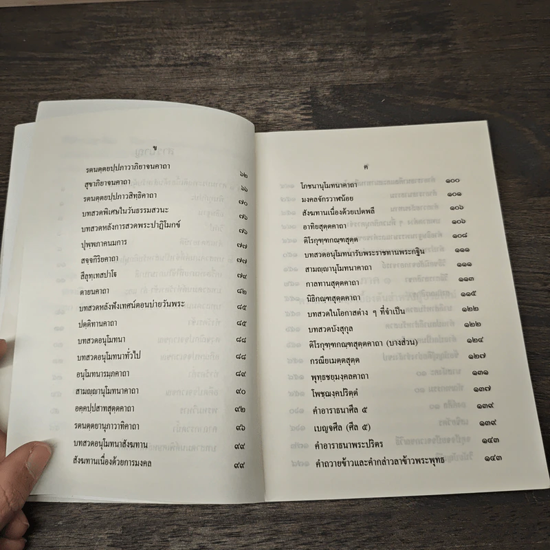หนังสือสวดมนต์ นวกภิกษุ วัดบวรนิเวศวิหาร รูปที่ 7
