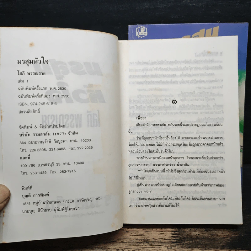 มรสุมหัวใจ 2 เล่มจบ - โสภี พรรณราย รูปที่ 6