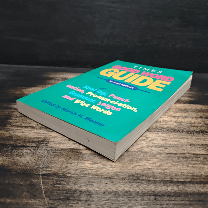 Time Good Word Guide - Martin H. Manser รูปที่ 4