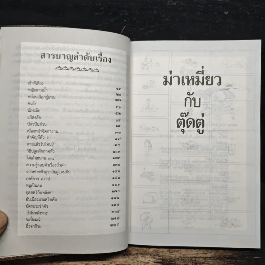หัสนิยายในเตียงนอน ชุด ม่าเหมี่ยว กับ ตุ๊ดตู่  ชุด - สันต์ เทวรักษ์ รูปที่ 7