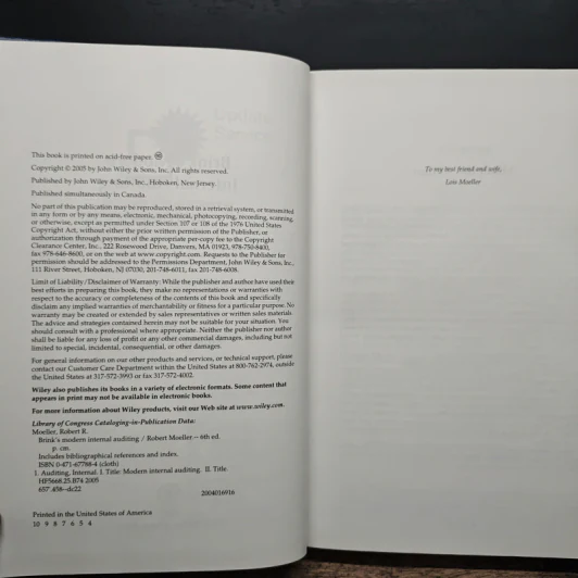 Brink's Modern Internal Auditing - Robert R. Moeller รูปที่ 6