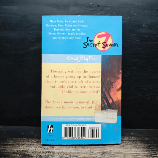 Puzzle for the Secret Seven - Enid Blyton รูปที่ 2