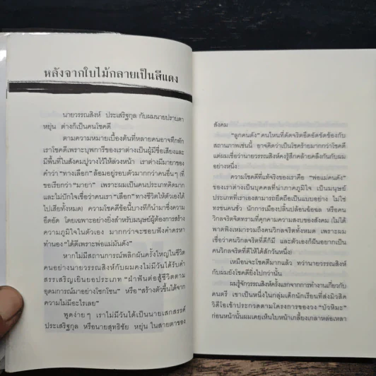 ใบไม้แดง - วรรณสิงห์ ประเสริฐกุล รูปที่ 7
