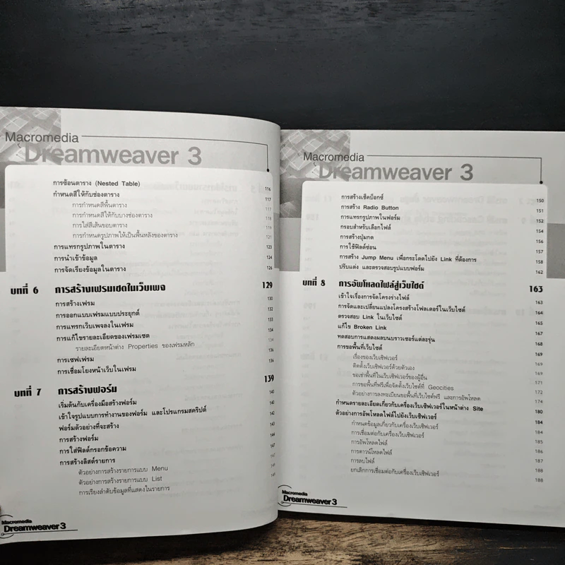 Macromedia Dreamweaver ฉบับสมบูรณ์ รูปที่ 9