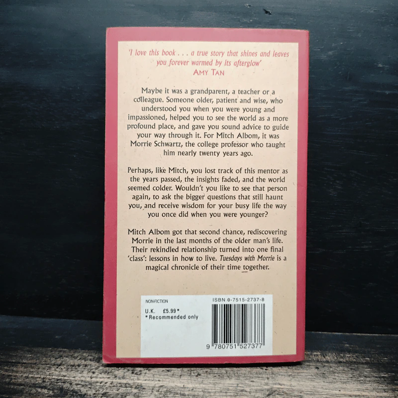 Tuesdays with Morrie - Mitch Albom รูปที่ 2