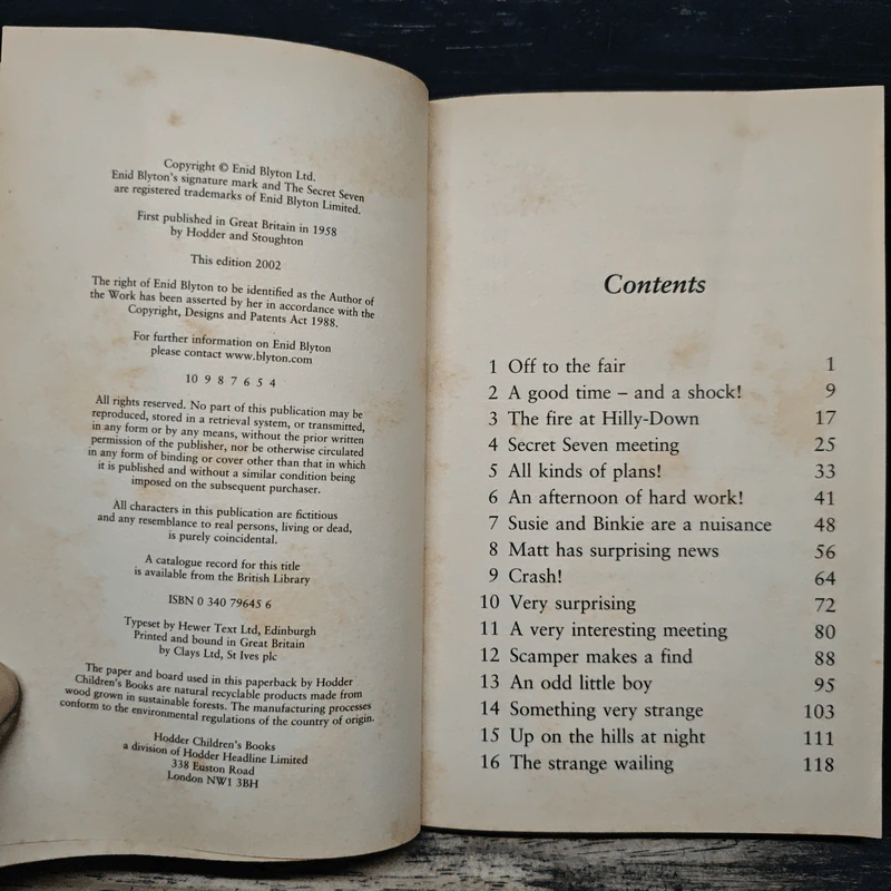 Puzzle for the Secret Seven - Enid Blyton รูปที่ 6