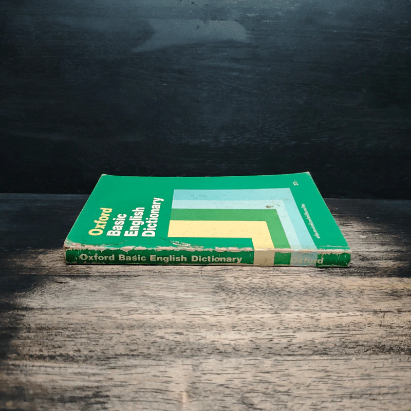 Oxford Basic English Dictionary ฉบับแทรกคำอธิบายศัพท์เป็นภาษาไทย รูปที่ 3