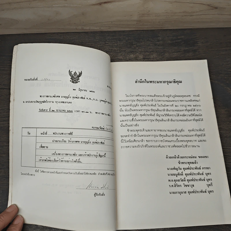 อนุสรณ์งานพระราชทานเพลิงศพ นายแพทย์บุญยิ่ง คุมพ์ประพันธ์ รูปที่ 6