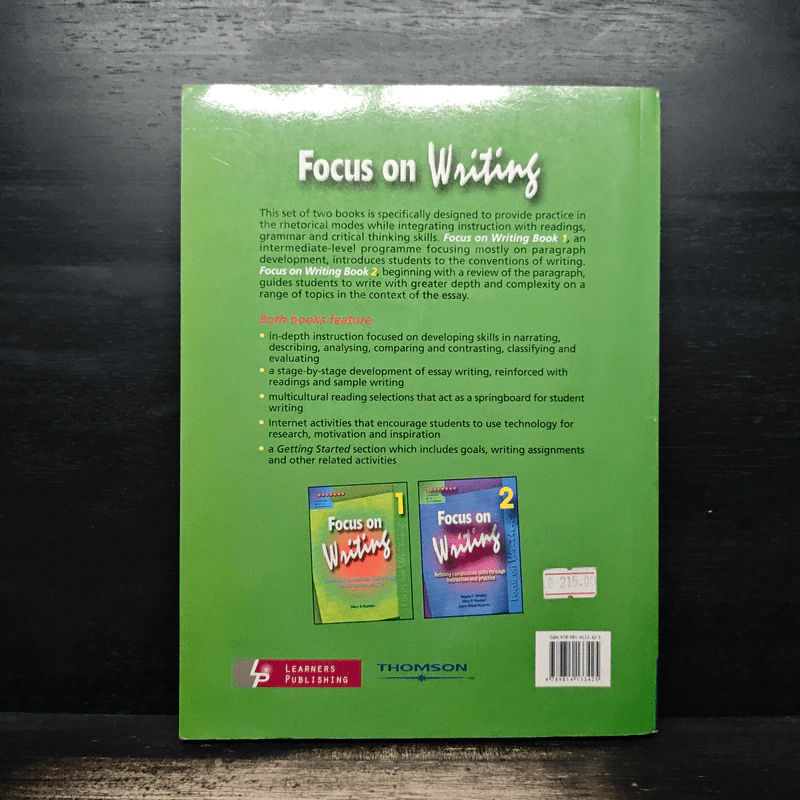 Focus on Writing 1 - Mary K Ruetten รูปที่ 2