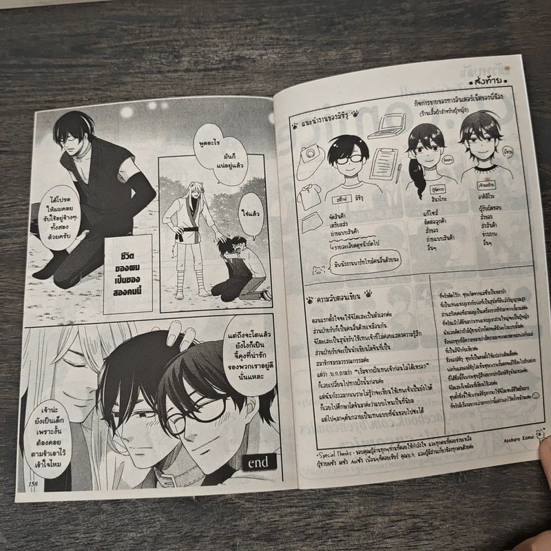 นักเขียนการ์ตูนวายเพศชายกับรักใสๆของท่านเทพ - Asakura Kamui รูปที่ 7