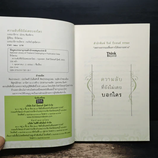 ความลับที่ยังไม่เคยบอกใคร - ธีรโสภณ รูปที่ 6