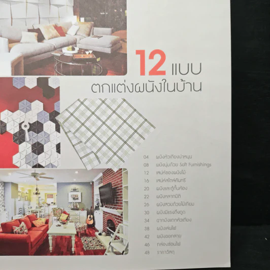 12 แบบ ตกแต่งผนังในบ้าน รูปที่ 7