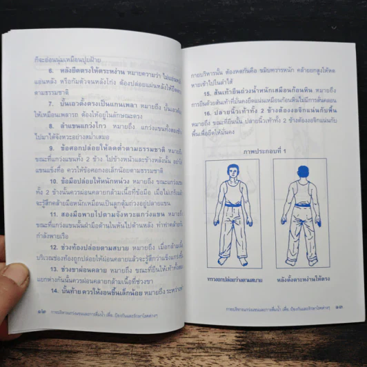 กายบริหารแกว่งแขนและการดื่มน้ำ เพื่อป้องกันและรักษาโรคต่างๆ รูปที่ 8