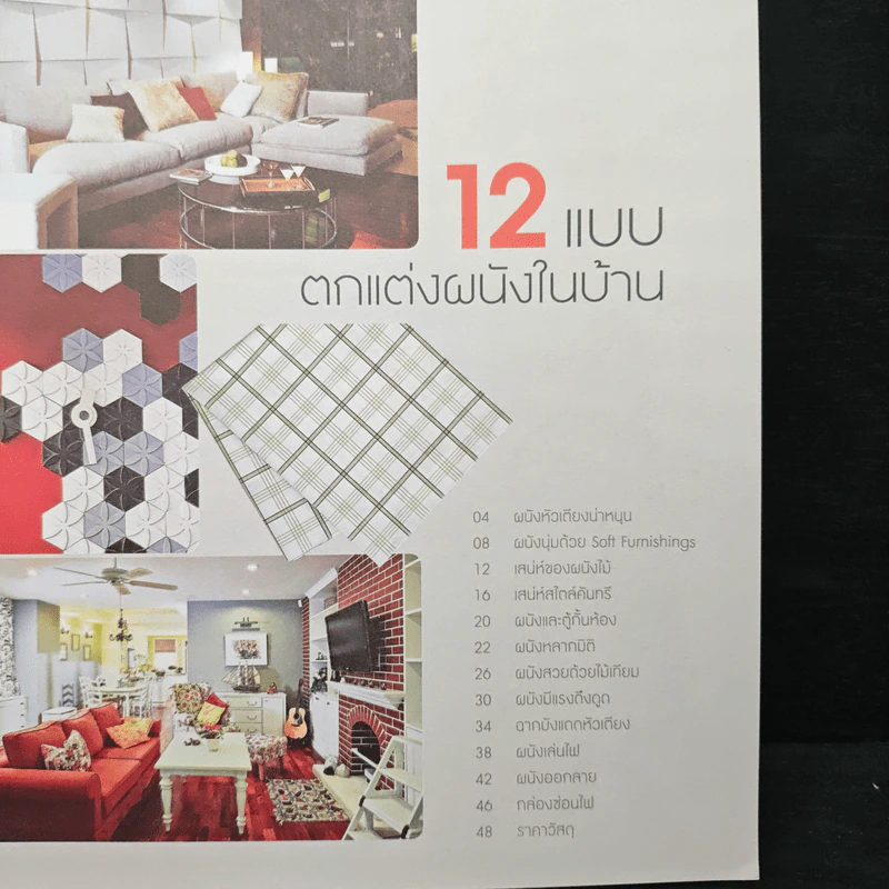 12 แบบ ตกแต่งผนังในบ้าน รูปที่ 7