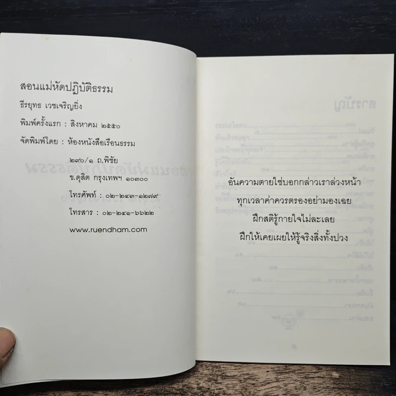 สอนแม่หัดปฏิบัติธรรม - ธีรยุทธ เวชเจริญยิ่ง รูปที่ 6