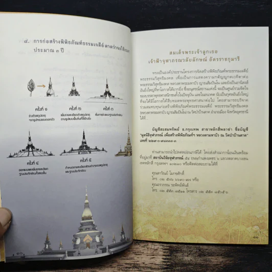 สูจิบัตร งานทอดผ้าป่ามหากุศลโครงการจัดสร้างพิพิธภัณฑ์ธรรมเจดีย์ - หลวงตาพระแก้วมหาบัว ญาณสัมปันโน รูปที่ 9