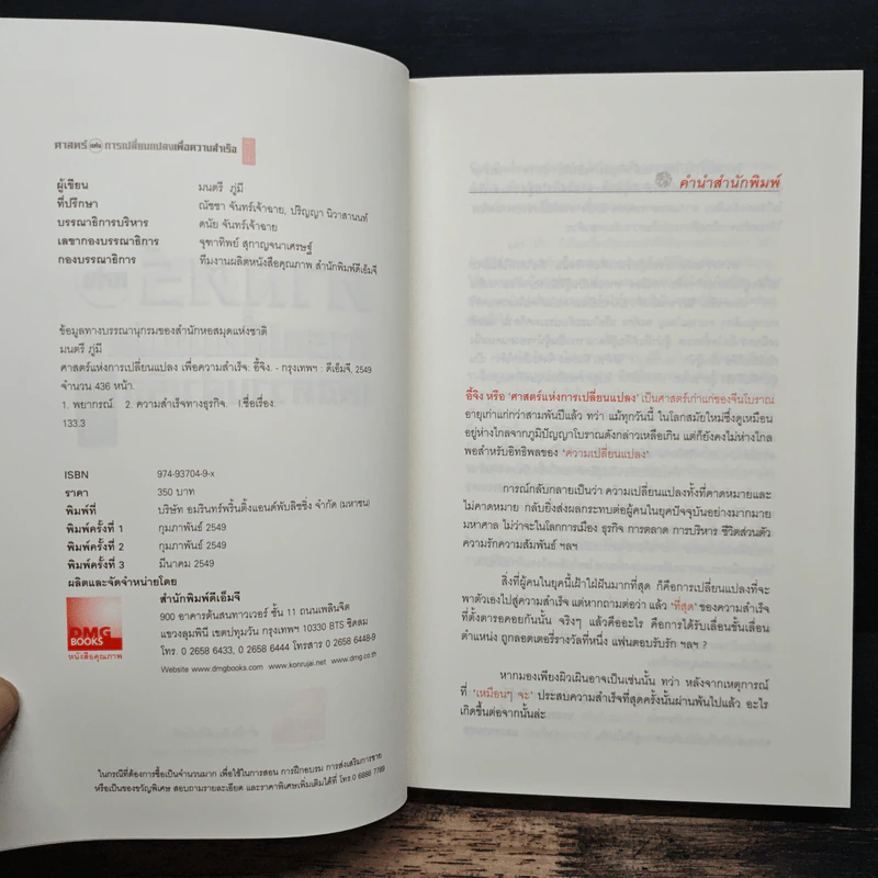 ศาสตร์แห่งการเปลี่ยนแปลงเพื่อความสำเร็จ - มนตรี ภู่มี รูปที่ 6