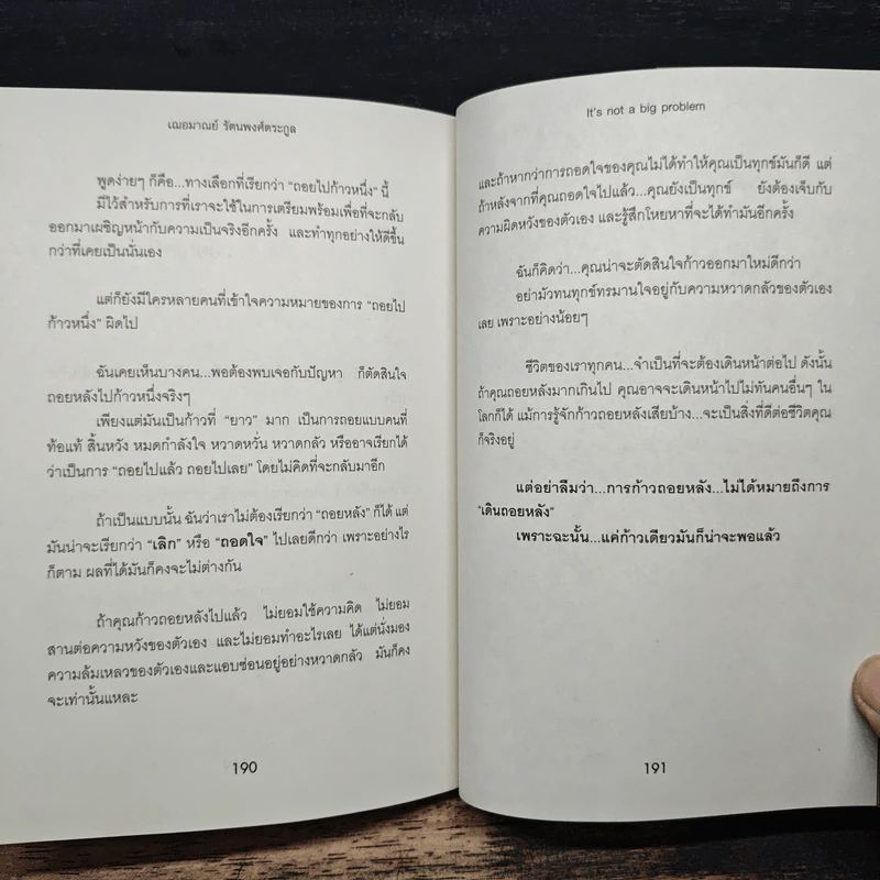 คิดอย่างไรให้ปัญหาเล็กลง - เฌอมาณย์ รัตนพงศ์ตระกูล รูปที่ 10