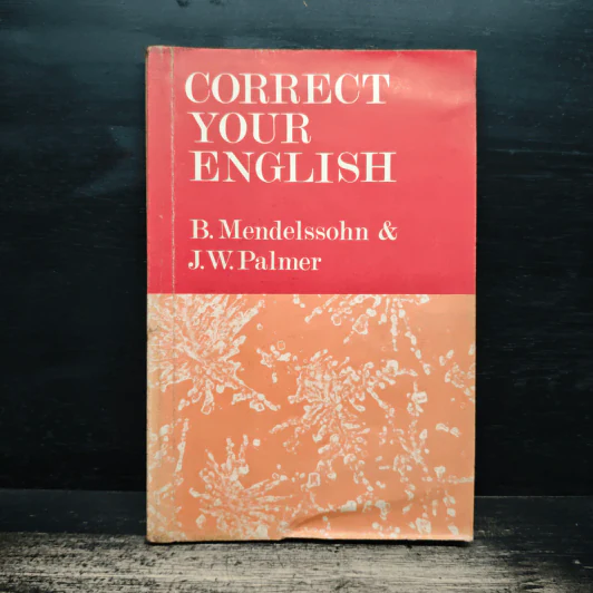 Correct Your English - B. Mendelssohn, J.W. Palmer รูปที่ 1