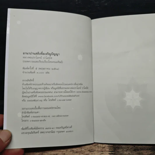 อานาปานสติ เพื่อเจริญปัญญา - หลวงพ่อปราโมทย์ ปาโมชฺโช รูปที่ 6