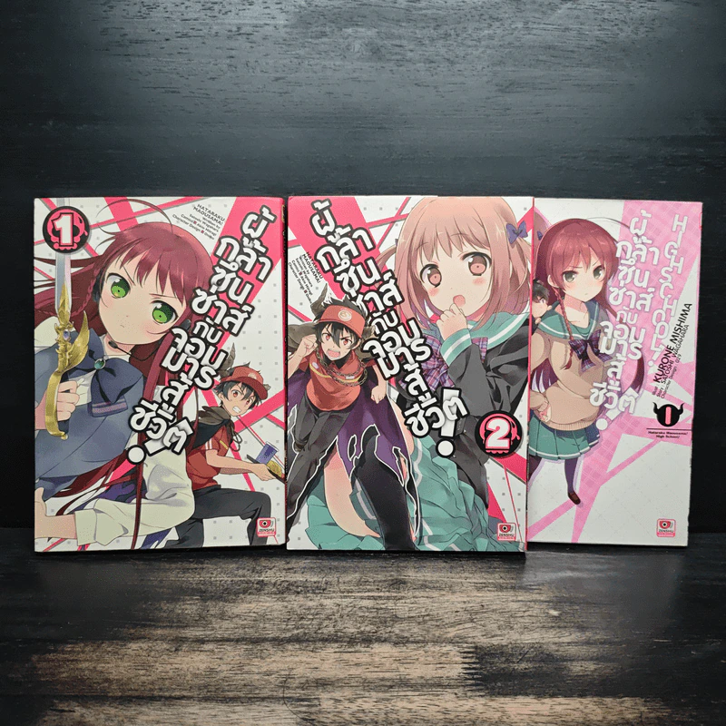 ผู้กล้าซึนซ่าส์กับจอมมารสู้ชีวิต เล่ม 1-2 + ภาค High School เล่ม 1 รูปที่ 1