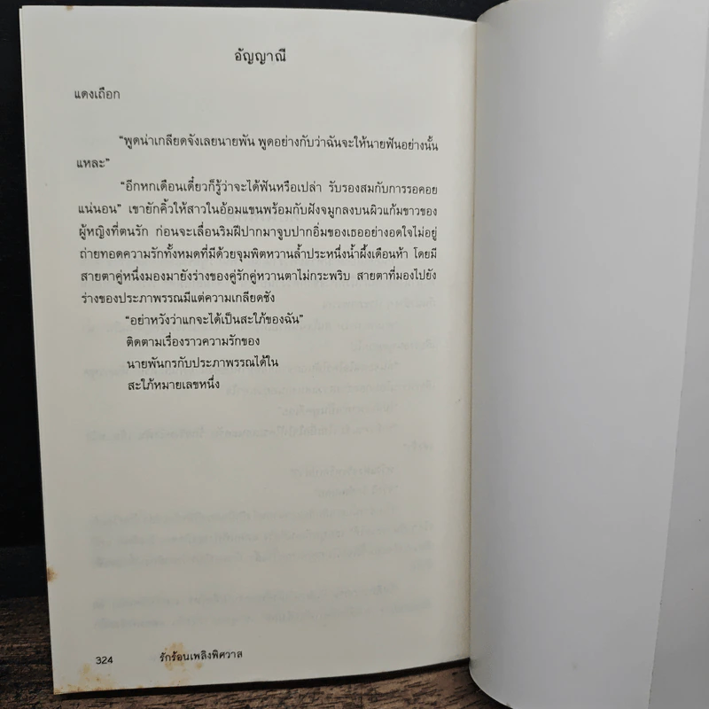 รักร้อนเพลิงพิศวาส - อัญญาณี รูปที่ 8
