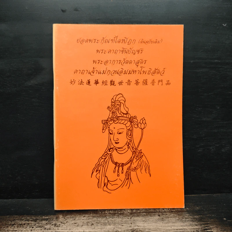 ยอดพระกัณฑ์ไตรปิฎก (ต้นฉบับเดิม) รูปที่ 1