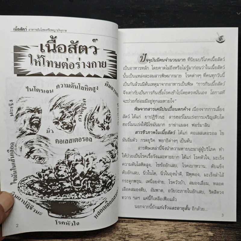 เนื้อสัตว์ อาหารอันโอชะหรือพญามัจจุราช รูปที่ 7