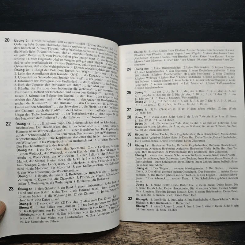หนังสือ Lehr- und Übungsbuch der deutschen Grammatik: Schlüssel รูปที่ 7