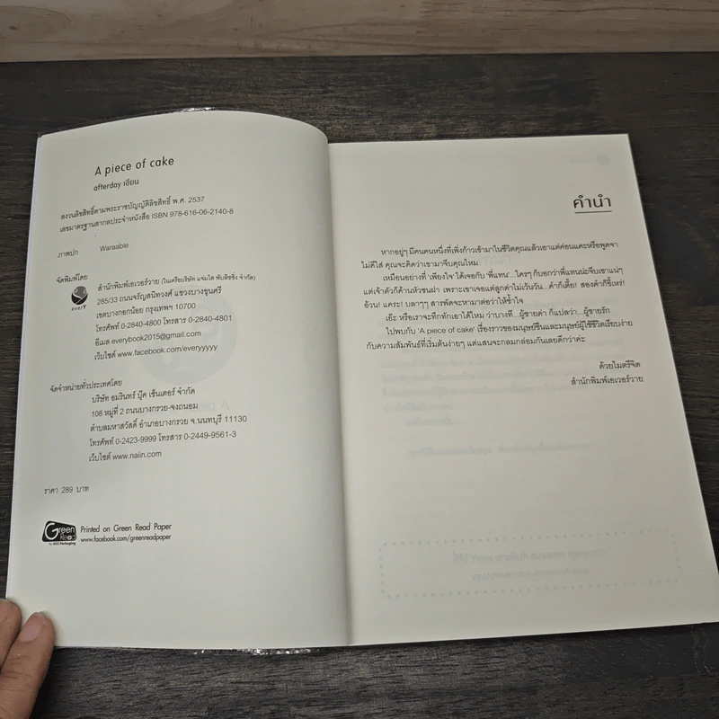นิยายวาย A PIece of Cake - afterday รูปที่ 6