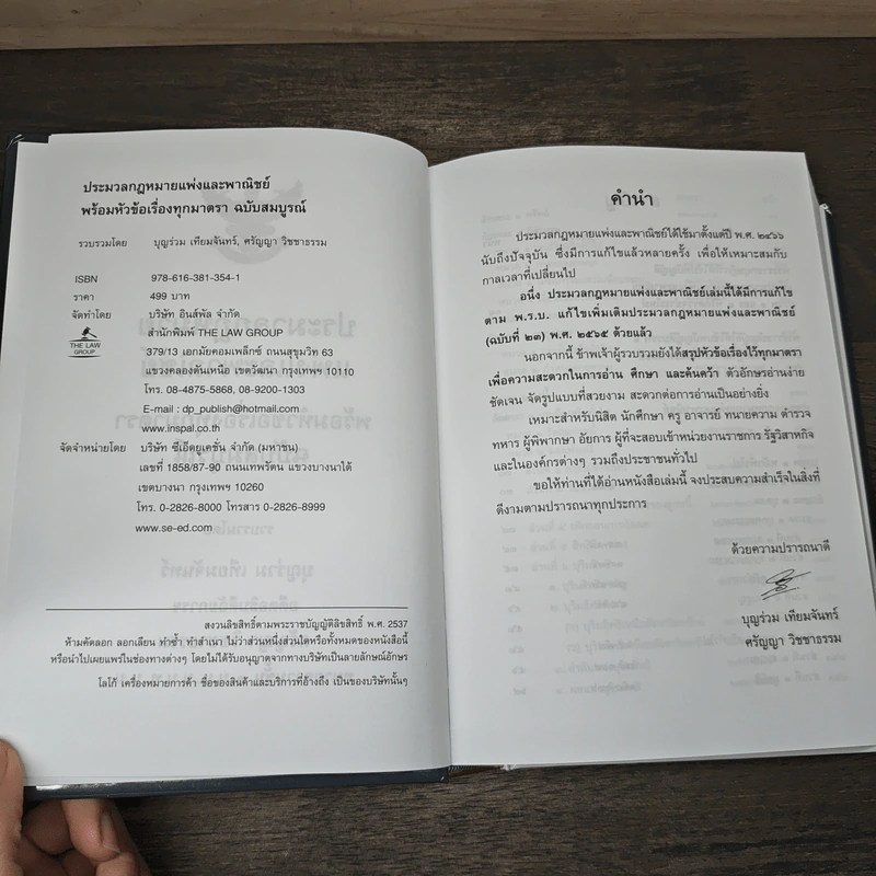 ประมวลกฎหมายแพ่งและพาณิชย์ พร้อมหัวข้อเรื่องทุกมาตรา ฉบับสมบูรณ์ - บุญร่วม เทียมจันทร์ รูปที่ 6